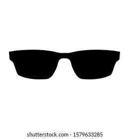 Sunglasses icon in vector and illustration