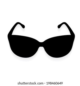 Sunglasses Icon, Vector Illustration