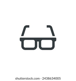 Sunglasses icon, Sunglasses vector illustration