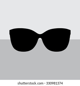 Sunglasses icon, vector illustration 