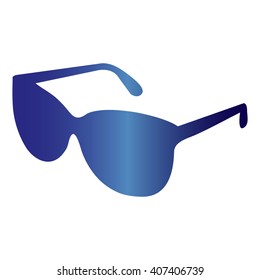 Sunglasses icon, vector illustration