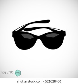 Sunglasses icon, vector illustration