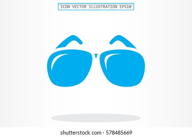sunglasses icon vector illustration.