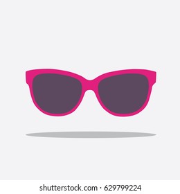 Sunglasses icon, vector illustration design. Glasses collection.