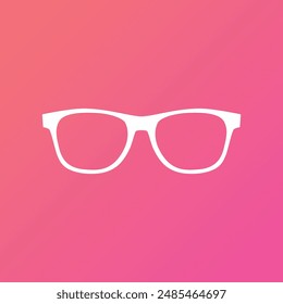 Sunglasses icon. Vector illustration eps 10