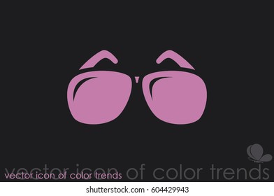 sunglasses icon vector illustration eps10