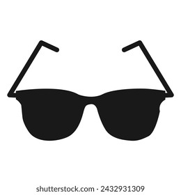 Sunglasses icon vector illustration. Sunglasses icon, logo isolated on white background. EPS file 13.