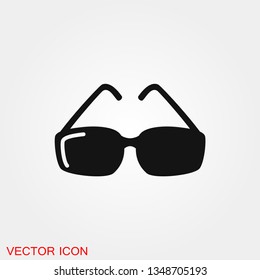 Sunglasses Icon vector sign symbol for design