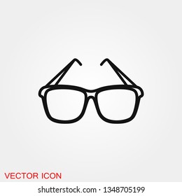 Sunglasses Icon vector sign symbol for design