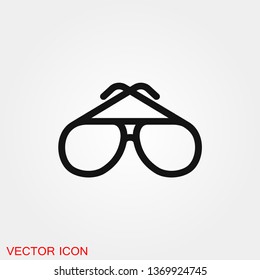 Sunglasses Icon vector sign symbol for design