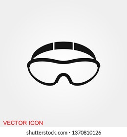 Sunglasses Icon vector sign symbol for design
