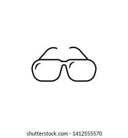 Sunglasses Icon vector sign symbol for design