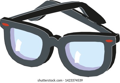 Sunglasses Icon vector sign symbol for design