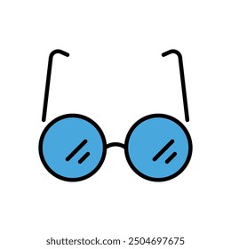 Sunglasses icon vector stock illustration