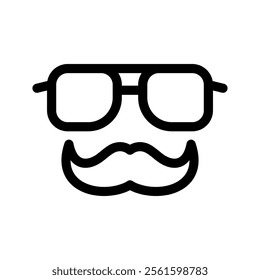 Sunglasses Icon Vector Symbol Design Illustration