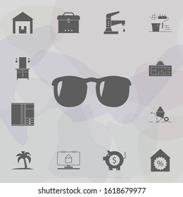 Sunglasses icon. Web icons universal set for web and mobile