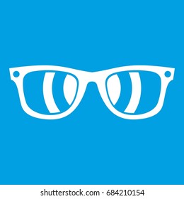 Sunglasses icon white
