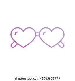 sunglasses icon with white background vector stock illustration