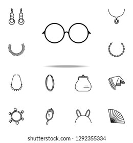 sunglasses icon. Woman Accessories icons universal set for web and mobile