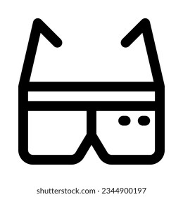 sunglasses icon for your website, mobile, presentation, and logo design.