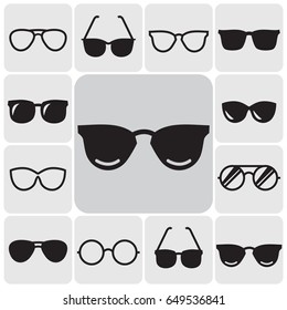 Sunglasses icons