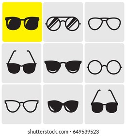 Sunglasses icons