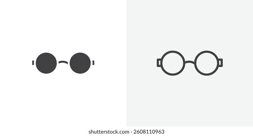 Sunglasses icons design. vector icons for ui designs