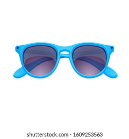 Sunglasses isolated on white background. Vector illustration.