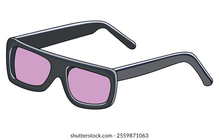 Sunglasses isolated on white background