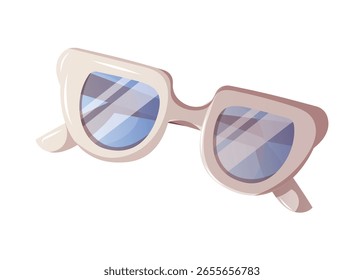 Sunglasses isolated on white background. Vector illustration