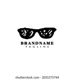 Sunglasses Logo Icon Design Template Modern Vector