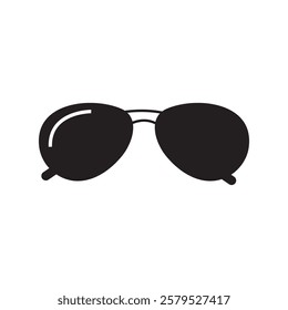 Sunglasses logo icon illustration flat