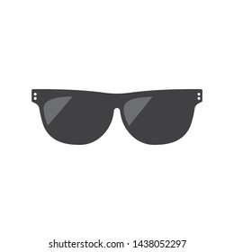 sunglasses logo icon. vector illustration design template.