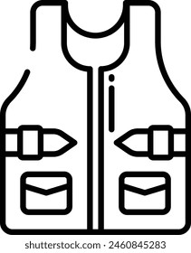 Sunglasses outline icon vector illustration