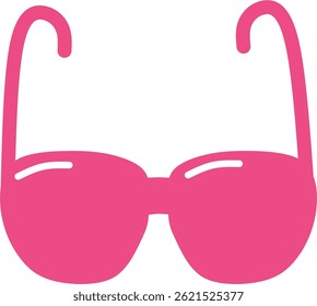Sunglasses pink Line Icon. Editable Stroke. Pixel Perfect. Isolated. Best for Mobile and Web.	