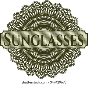 Sunglasses rosette