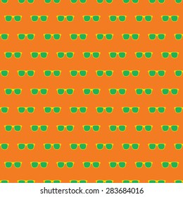 Sunglasses. Seamless pattern