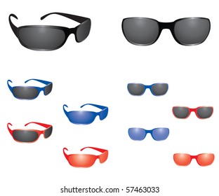 Sunglasses set.