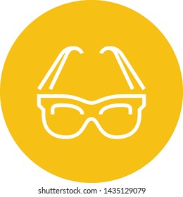 Sunglasses Shades Glasses Outline Icon