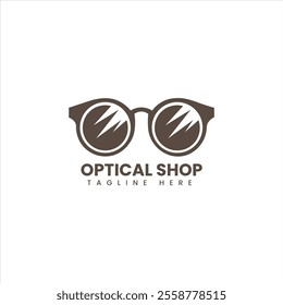 Sunglasses shop logo vector eps
