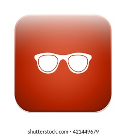 sunglasses sign icon. glasses button.