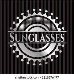 Sunglasses silver emblem