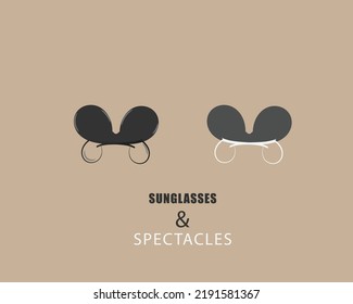 Gafas de sol y diseño creativo de Espectáculo