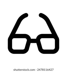 Gafas de sol, diseño de iconos de gafas para uso premium