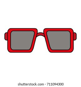 sunglasses square frame icon image 