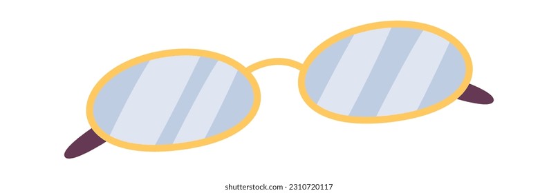 Ilustración del vector accesorio de verano de gafas de sol