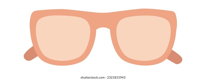 Ilustración del vector accesorio de verano de gafas de sol