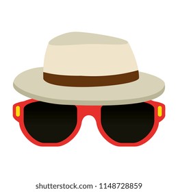 sunglasses summer with hat