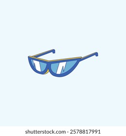 Sunglasses Summer Illustration for design needs, Landing Pages, Animation, Apps, Presentations, Content Creator and other Promotions
