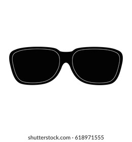 sunglasses summer isolated icon